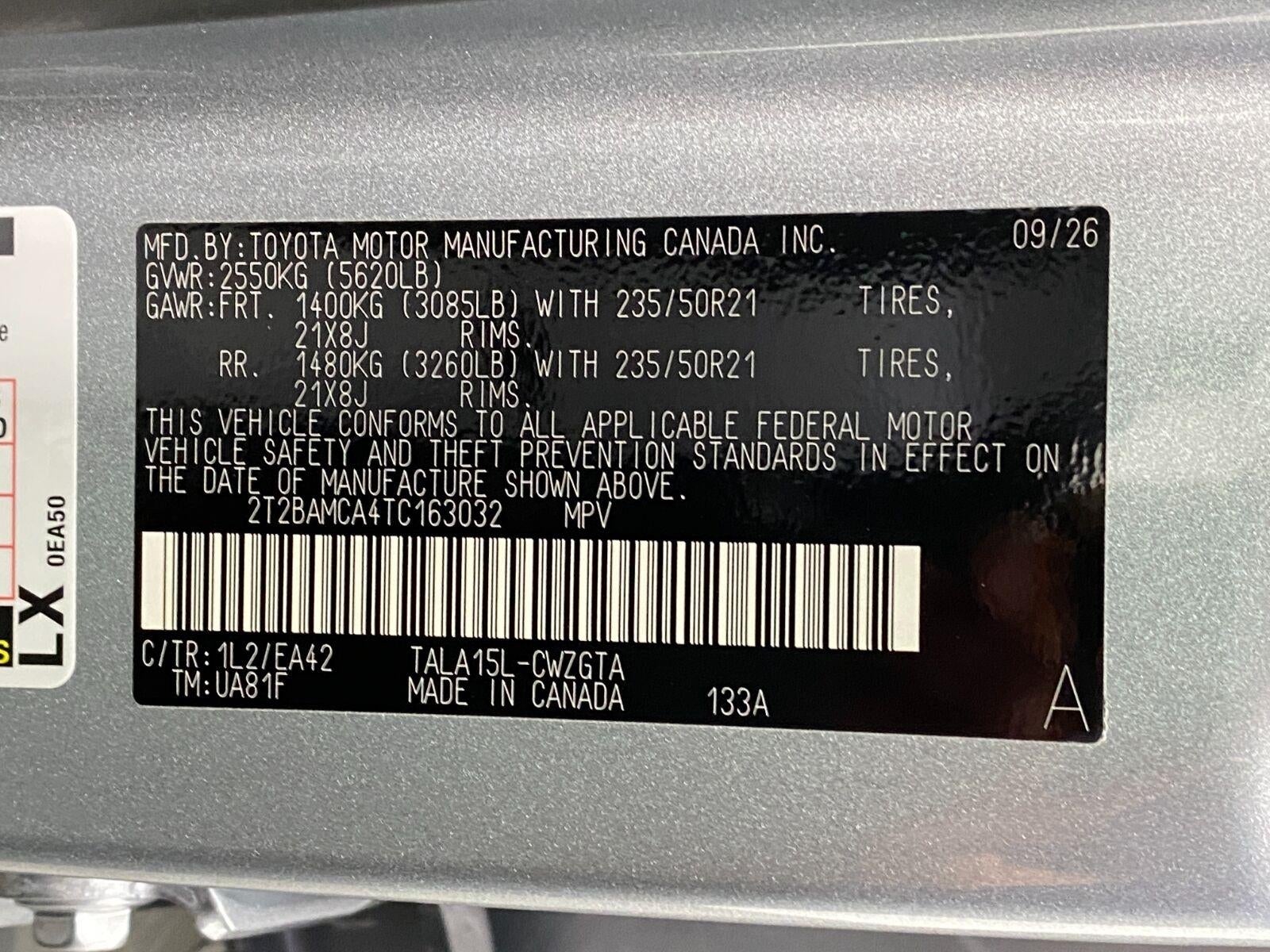 2026 Lexus RX 350 PREMIUM AWD