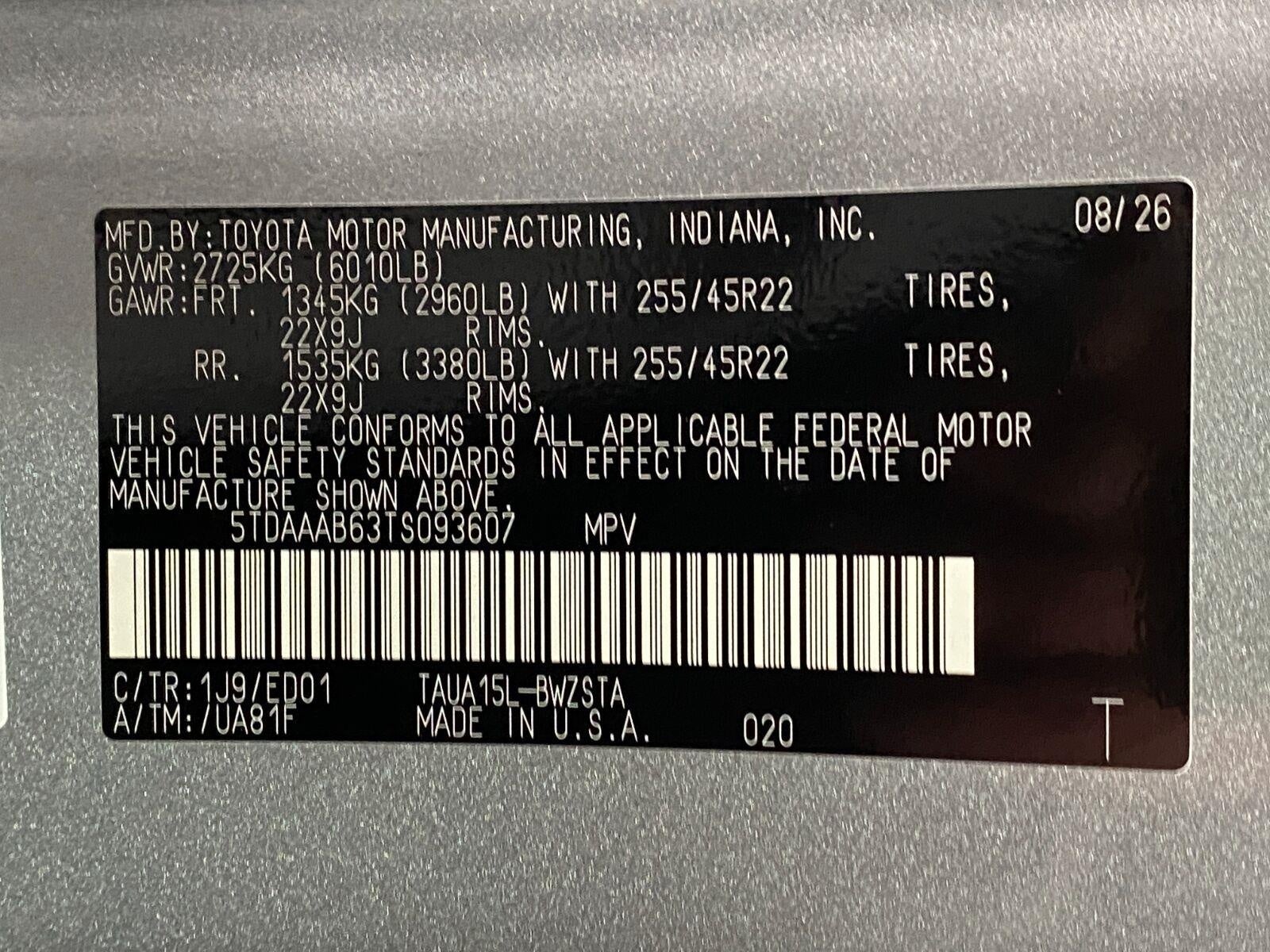 2026 Lexus TX 350 F SPORT HANDLING AWD
