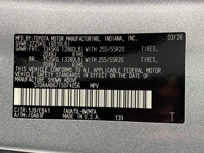 2026 Lexus TX 350 PREMIUM AWD