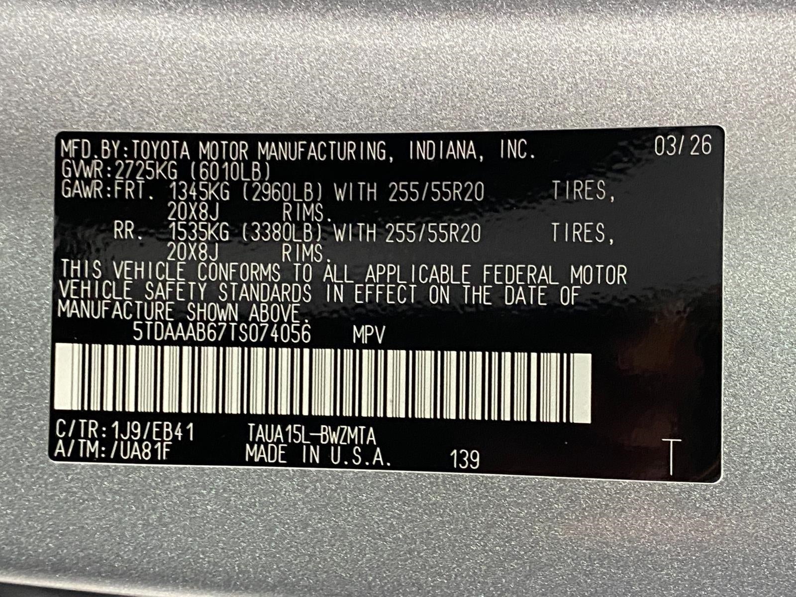 2026 Lexus TX 350 PREMIUM AWD