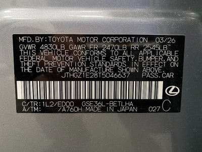 2026 Lexus IS 350 F SPORT AWD