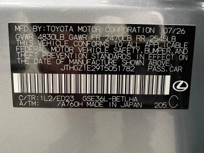 2026 Lexus IS 350 F SPORT AWD