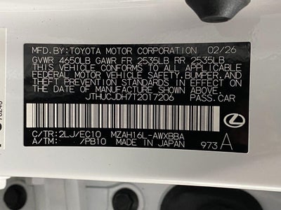 2026 Lexus UX HYBRID UX 300h F SPORT DESIGN AWD