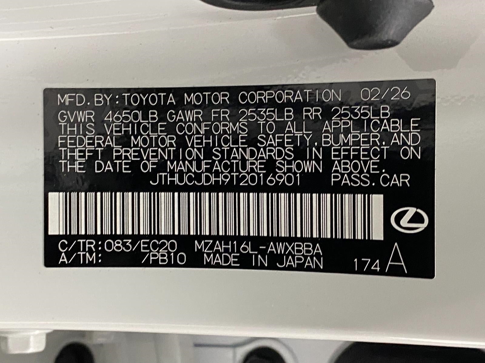 2026 Lexus UX HYBRID UX 300h PREMIUM AWD