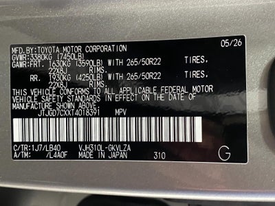 2026 Lexus LX HYBRID LX 700h LUXURY