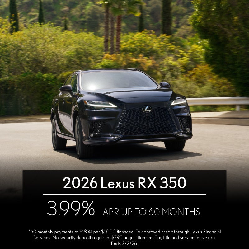 2026 Lexus RX 350