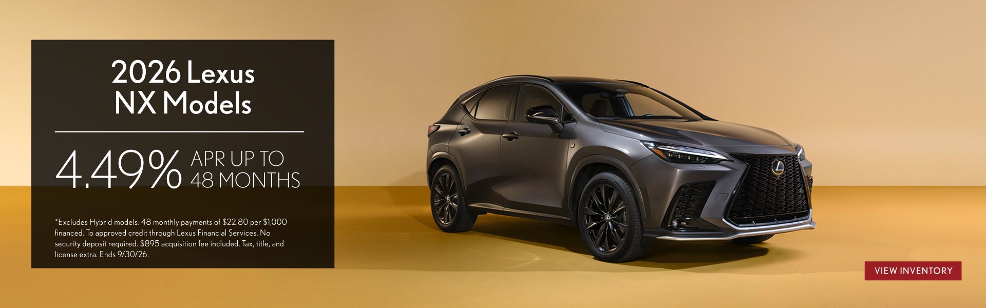 2026 Lexus NX Models